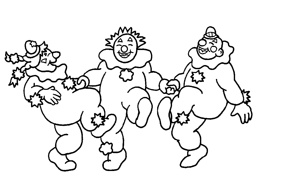 Free Printable Clown Coloring Pages For Kids