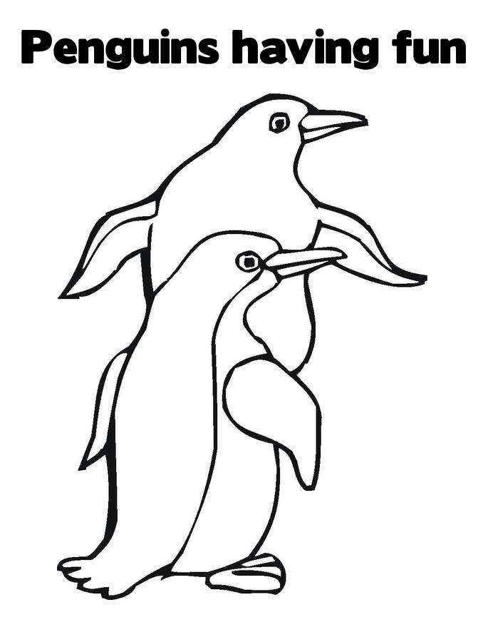 Club Penguin Christmas Coloring Pages