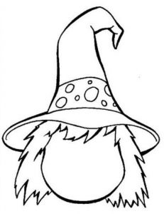 Free Printable Witch Coloring Pages For Kids