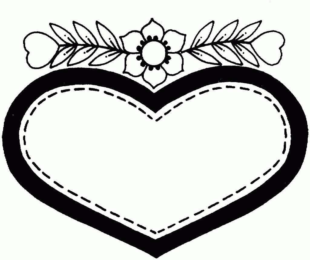 Coloring Page Heart