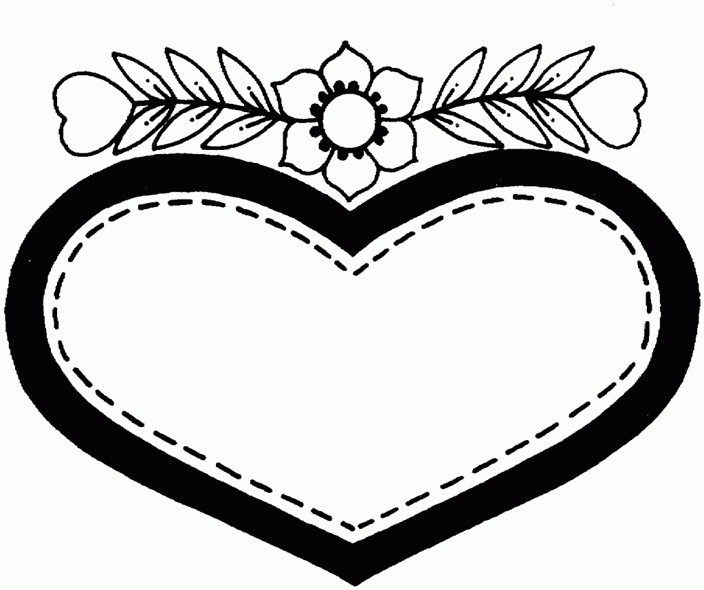 Free Printable Heart Coloring Pages For Kids