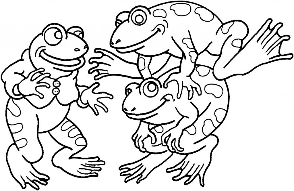 Printable Coloring Pages For Kid Frog With Wings 4