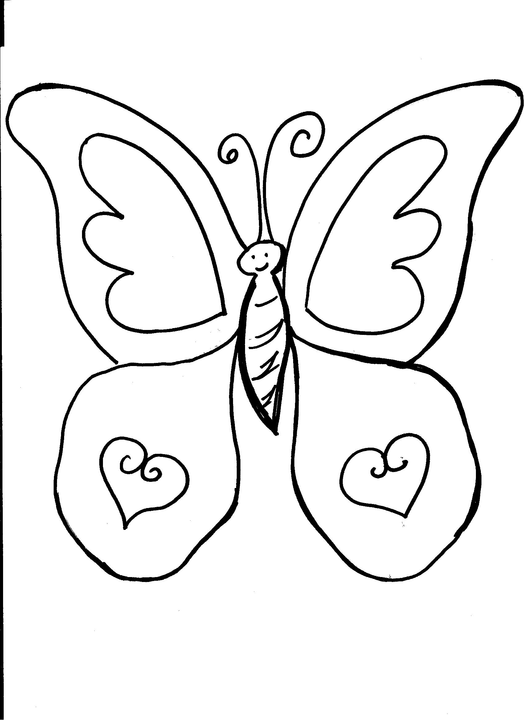 Free Printable Butterfly Coloring Pages For Kids 