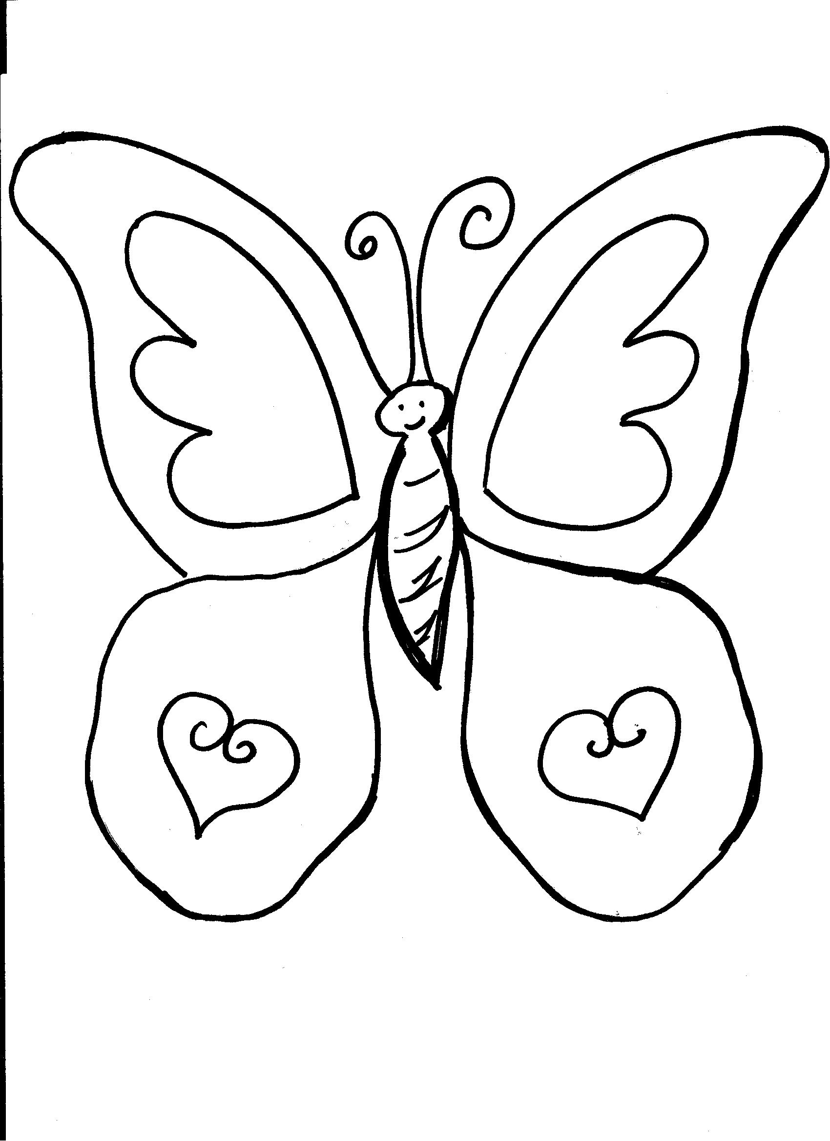 Free Printable Butterfly Coloring Pages For Kids