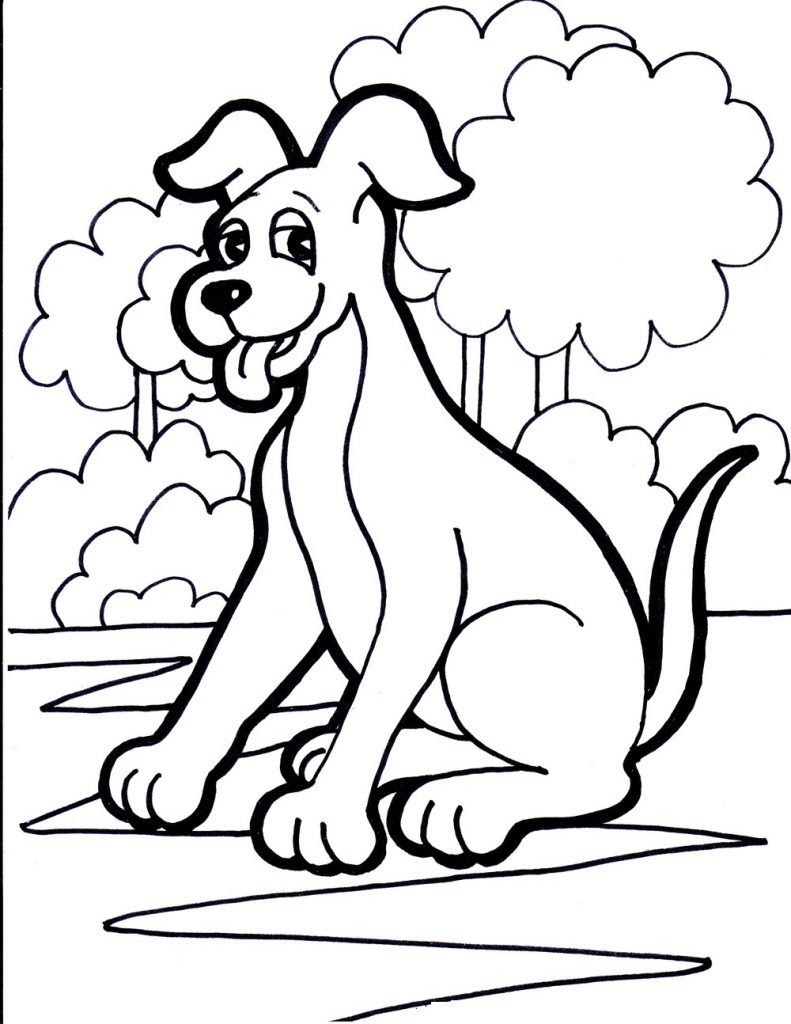 Coloring Pages For Dogs