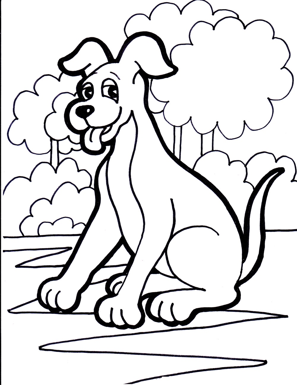 Coloring Pages Of Puppies 10