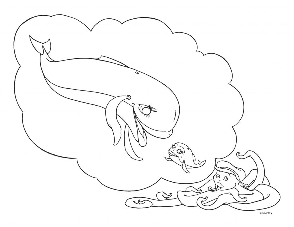 Coloring Pages For Jonah and The Whale