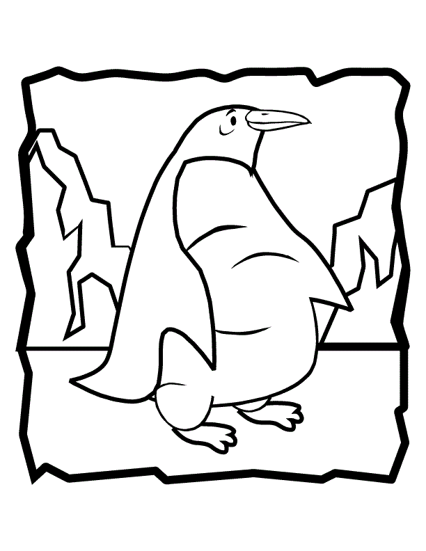 Coloring Pages For Penguins