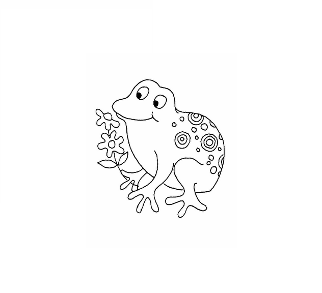 Coloring Pages Frogs
