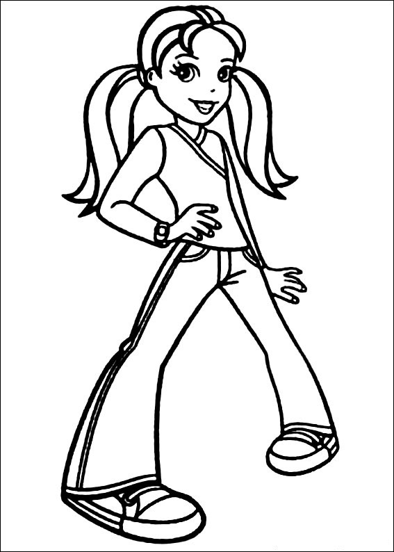 Coloring Pages Polly Pocket