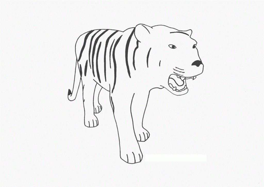 Coloring Pages Tiger