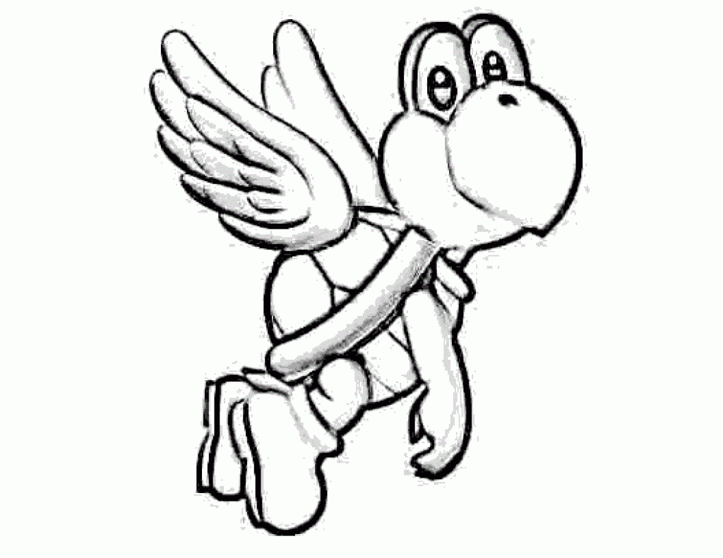 Download Free Printable Yoshi Coloring Pages For Kids