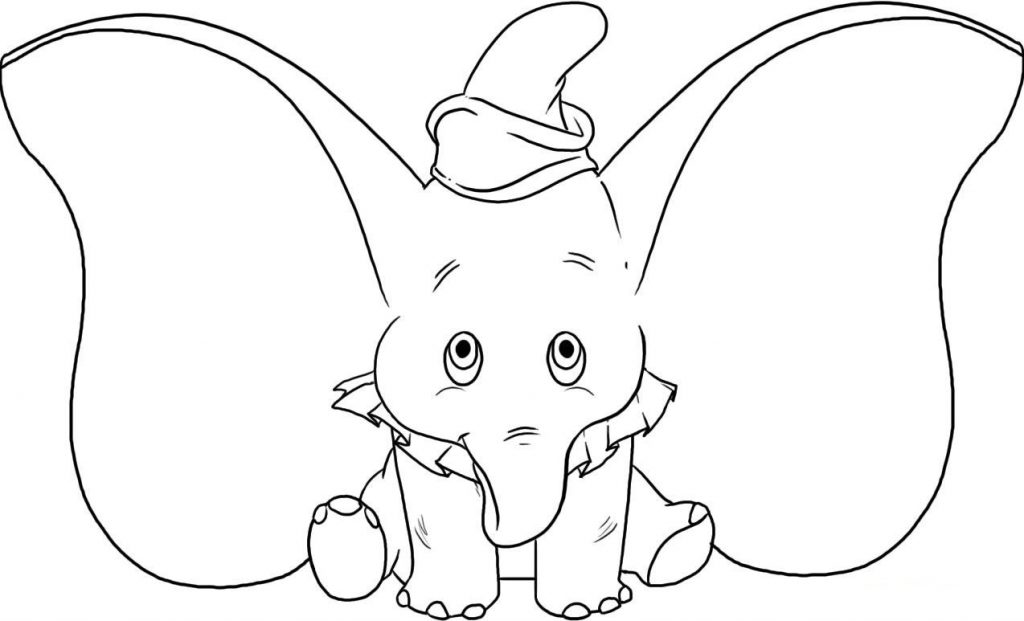 Coloring Pages of An Elephant