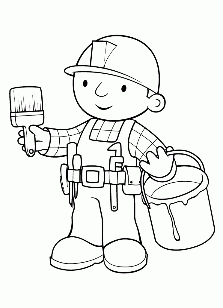Coloring Pages of Bob The Builder