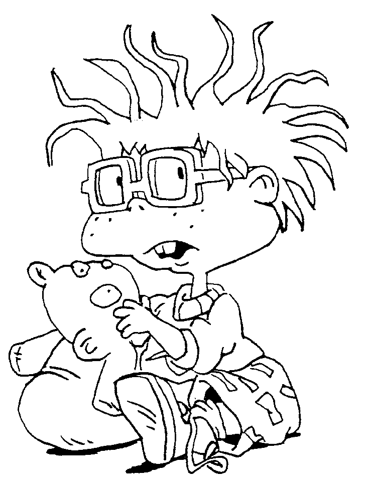 Tommy Rugrats Coloring Pages