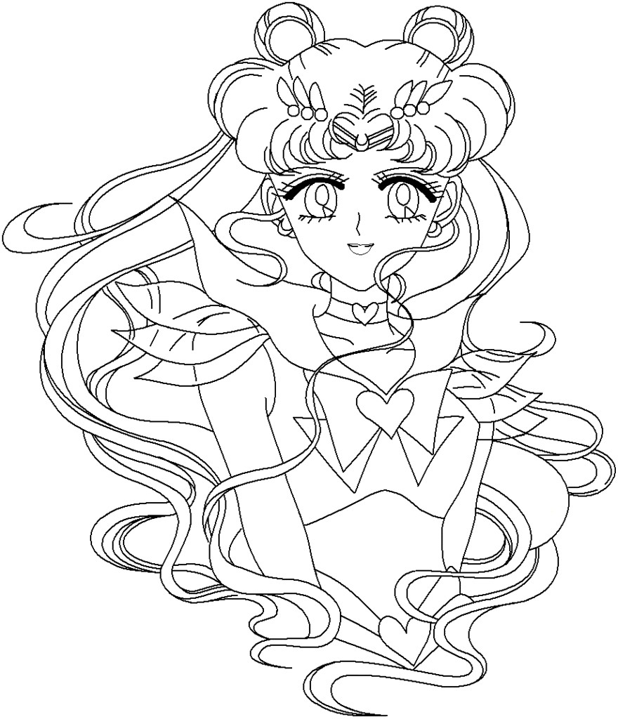 sailor neptune coloring pages