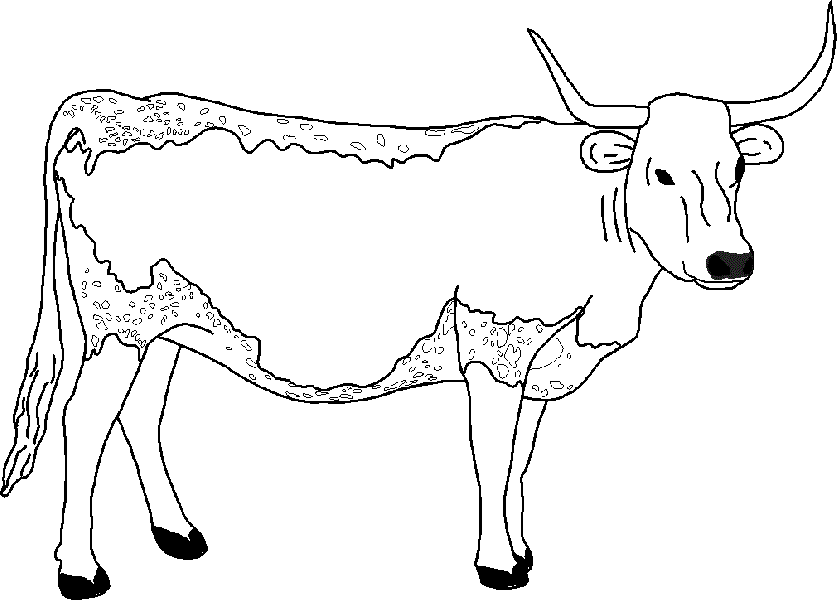 Free Printable Cow Coloring Pages For Kids