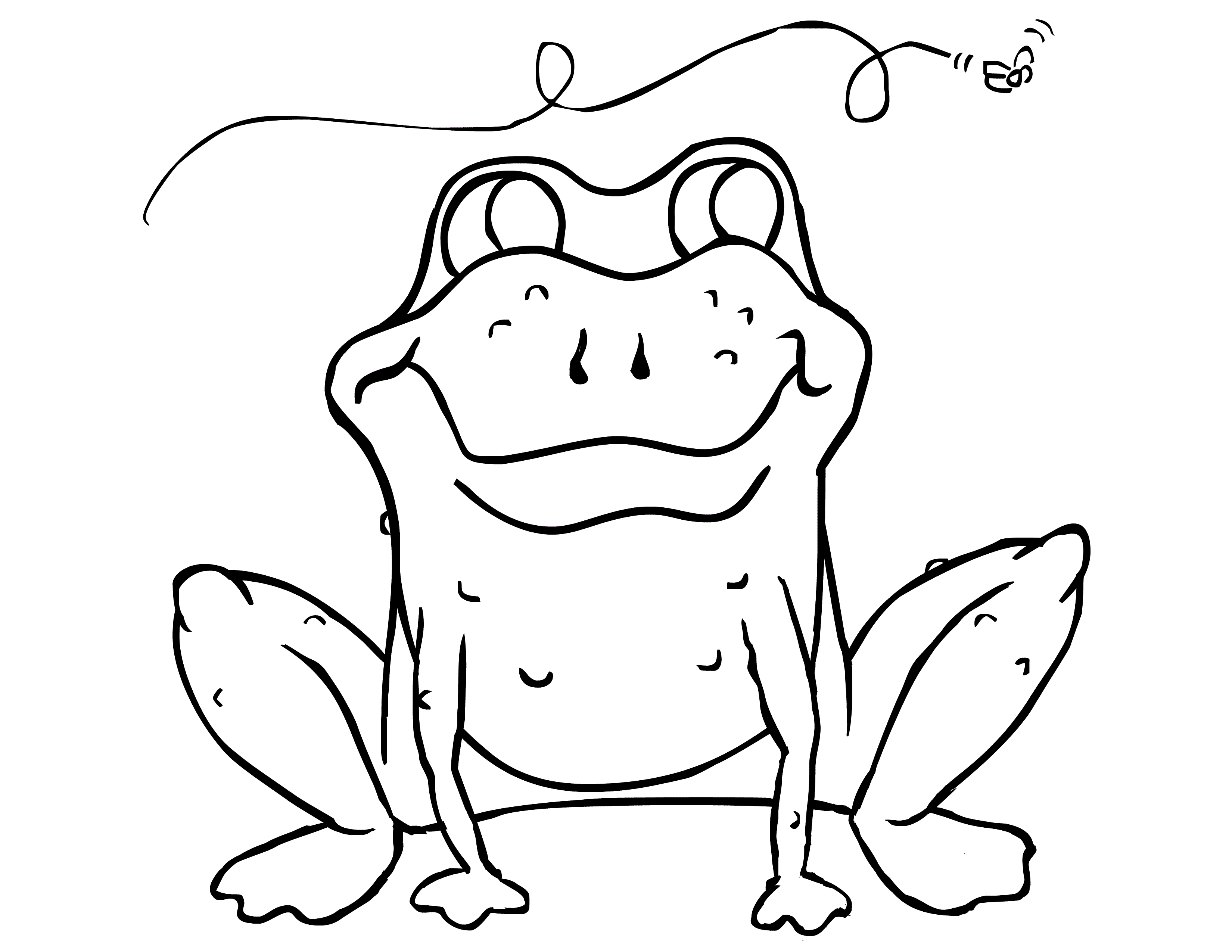 Download Free Printable Frog Coloring Pages For Kids