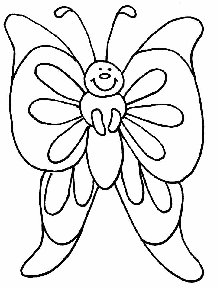 Cute Cartoon Butterfly