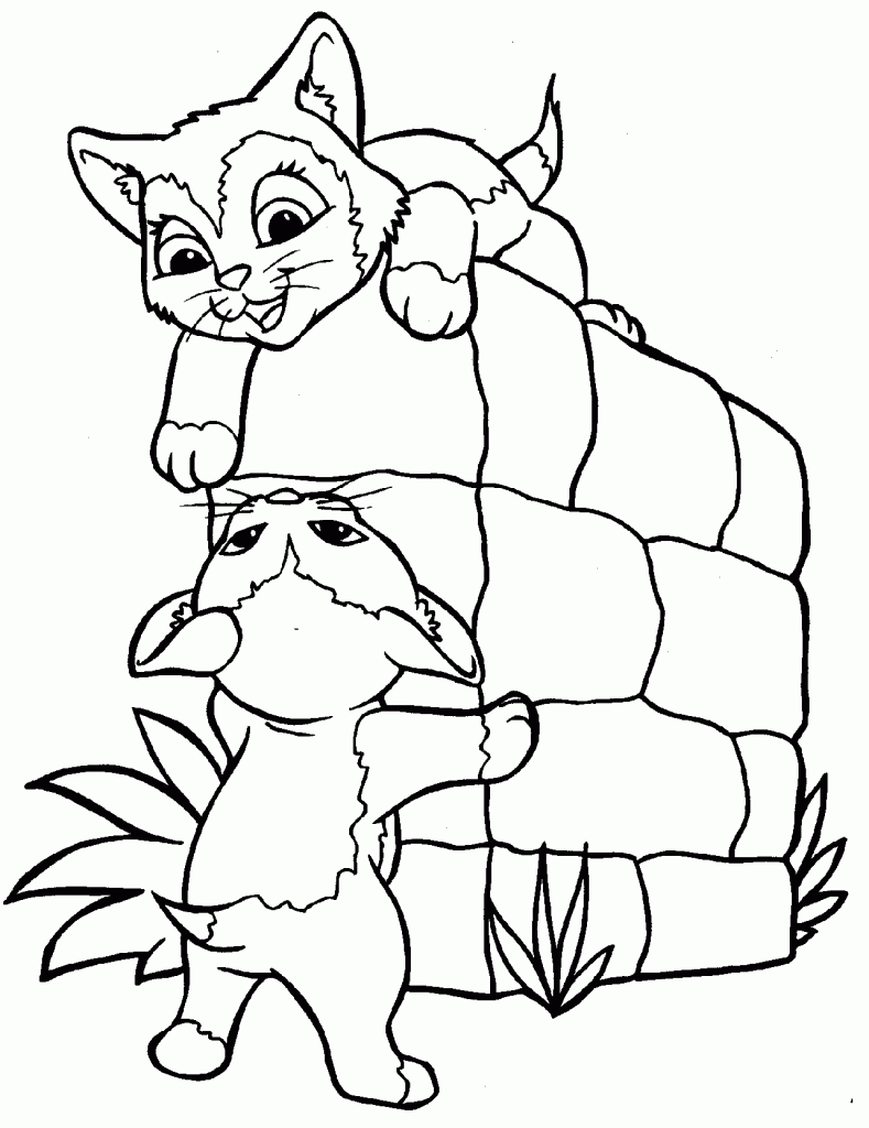 Free Printable Cat Coloring Pages For Kids