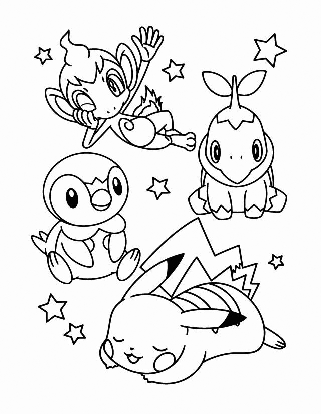 Pokemon Coloring Pages. Join your favorite Pokemon on an Adventure!