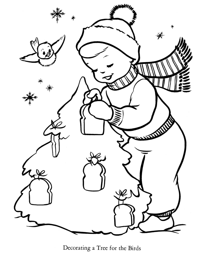 Download Free Printable Christmas Tree Coloring Pages For Kids