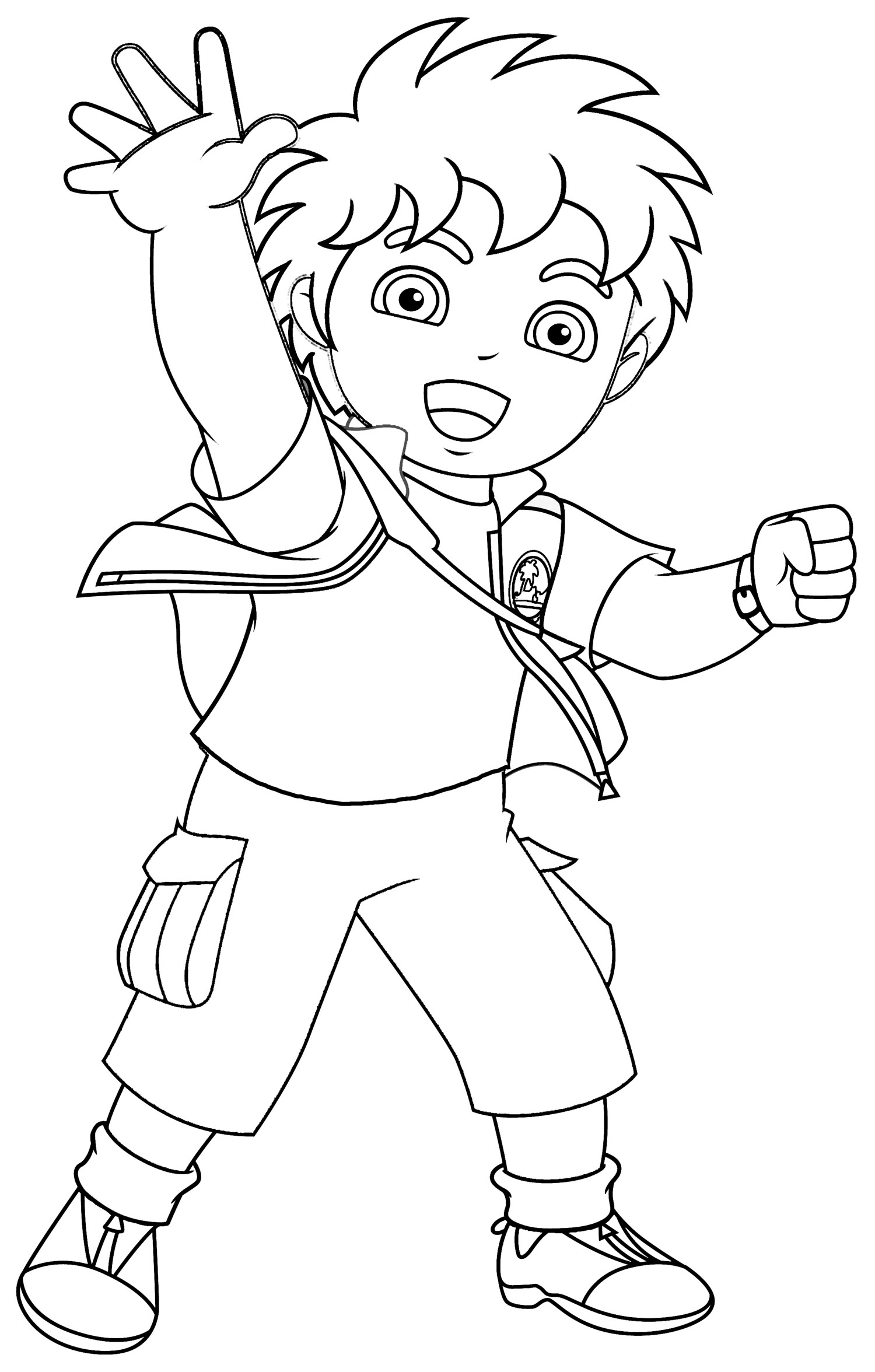 Diego Coloring Pages 8