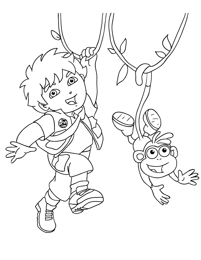 Diego Coloring Pages 3