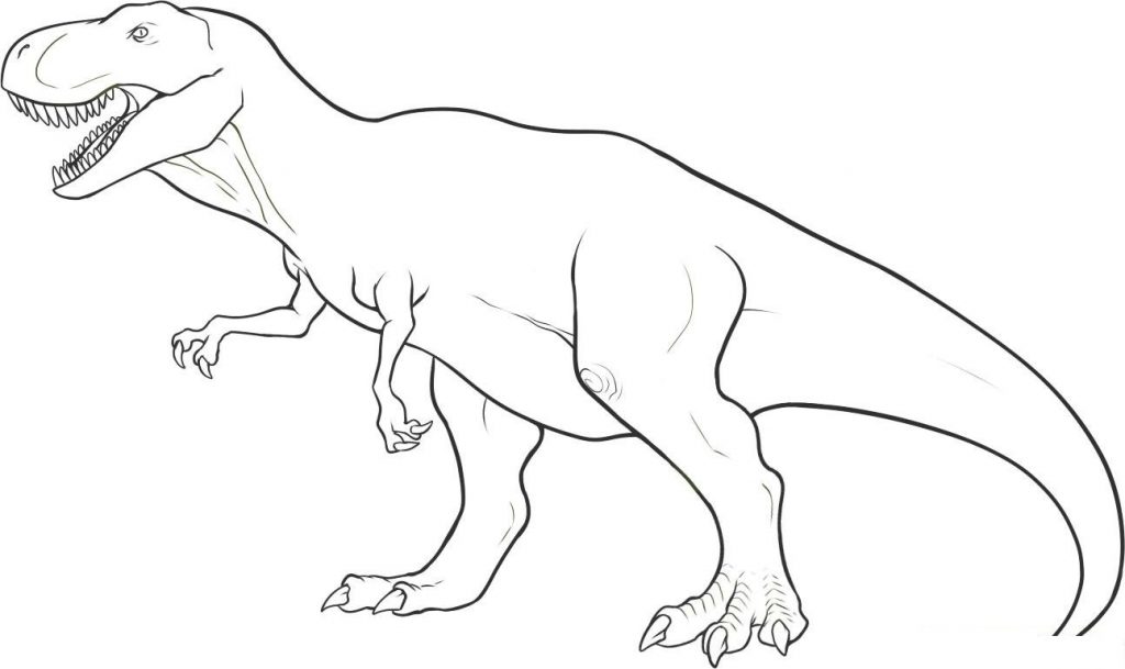 Dinosaurs Coloring Pages Free