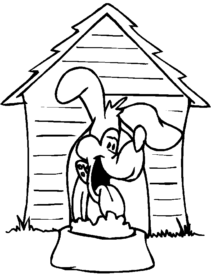 Free Printable House Coloring Pages For Kids