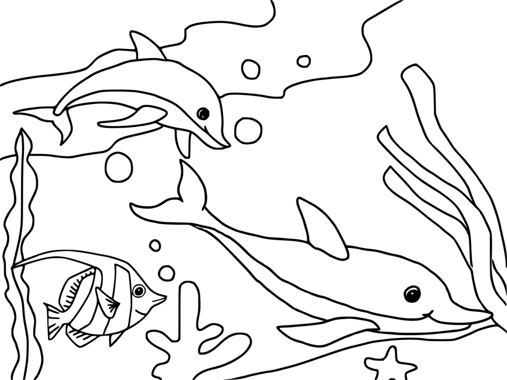 free printable ocean coloring pages for kids