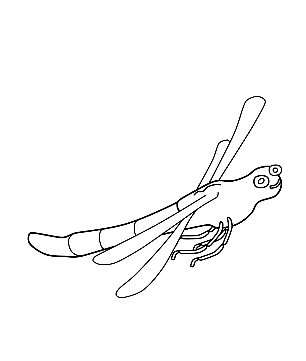 Free Printable Dragonfly Coloring Pages For Kids