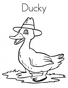 Duck Coloring Pages - Best Coloring Pages For Kids