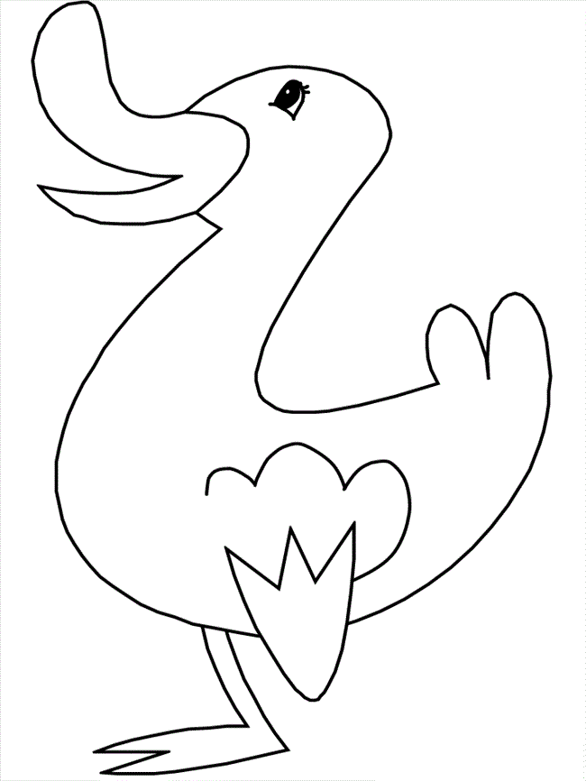 Duck Coloring Pages - Best Coloring Pages For Kids