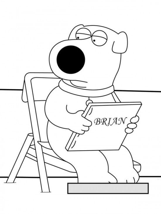 Family Guy Coloring Pages Online