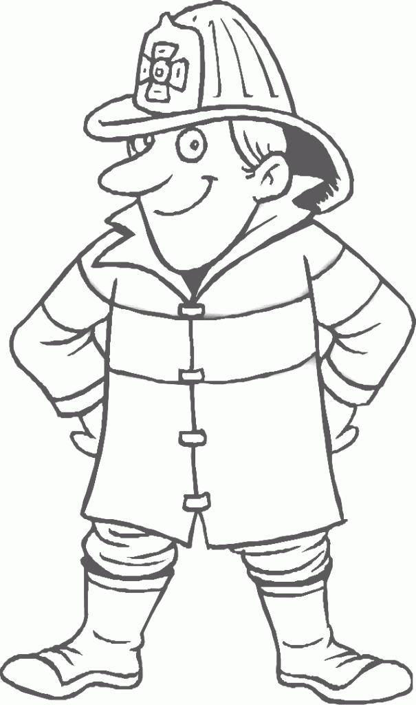 Free Printable Firefighter Coloring Pages For Kids Free Printable Firefighter Coloring Pages For Kids