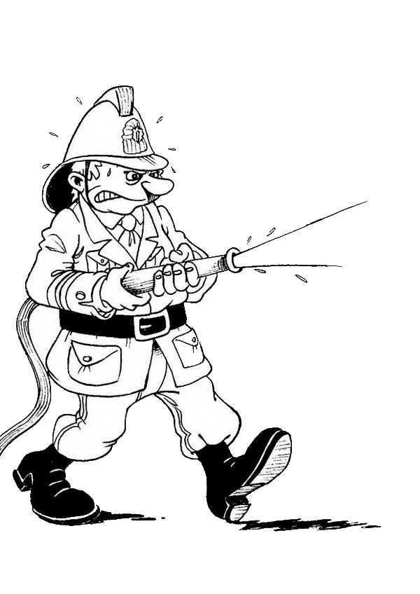 Firefighter Coloring Pages Images