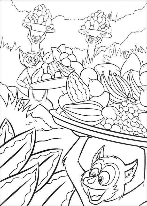 Food Coloring Pages To Print