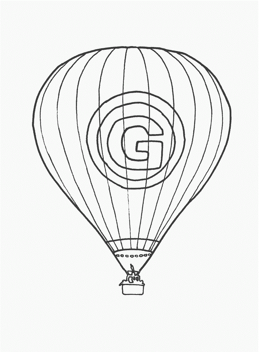 7700 Top Hot Air Balloon Coloring Pages Free Printable  Images