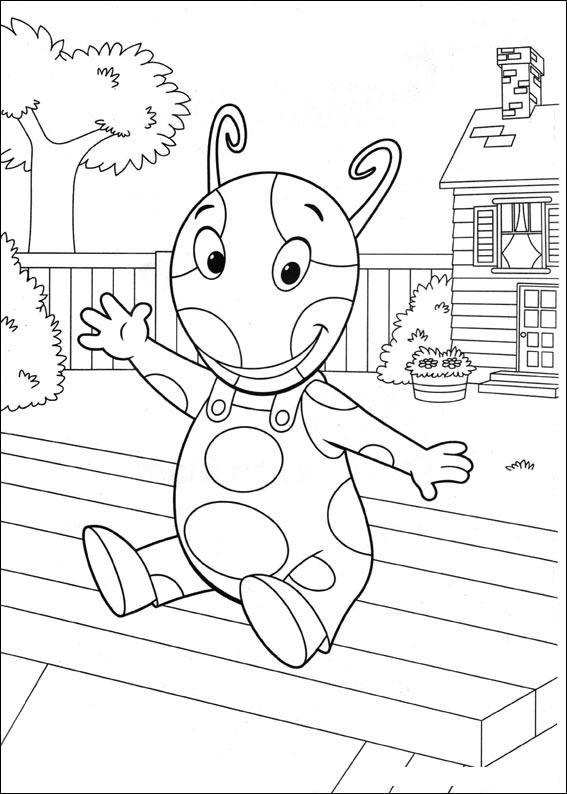 Free Backyardigans Coloring Pages