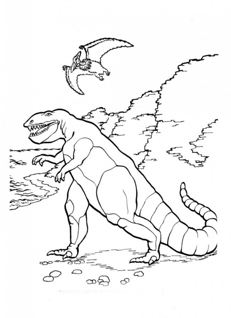 Free Dinosaur Coloring Pages For Kids