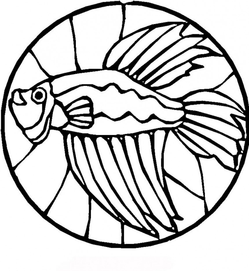 Free Fish Coloring Pages For Kids