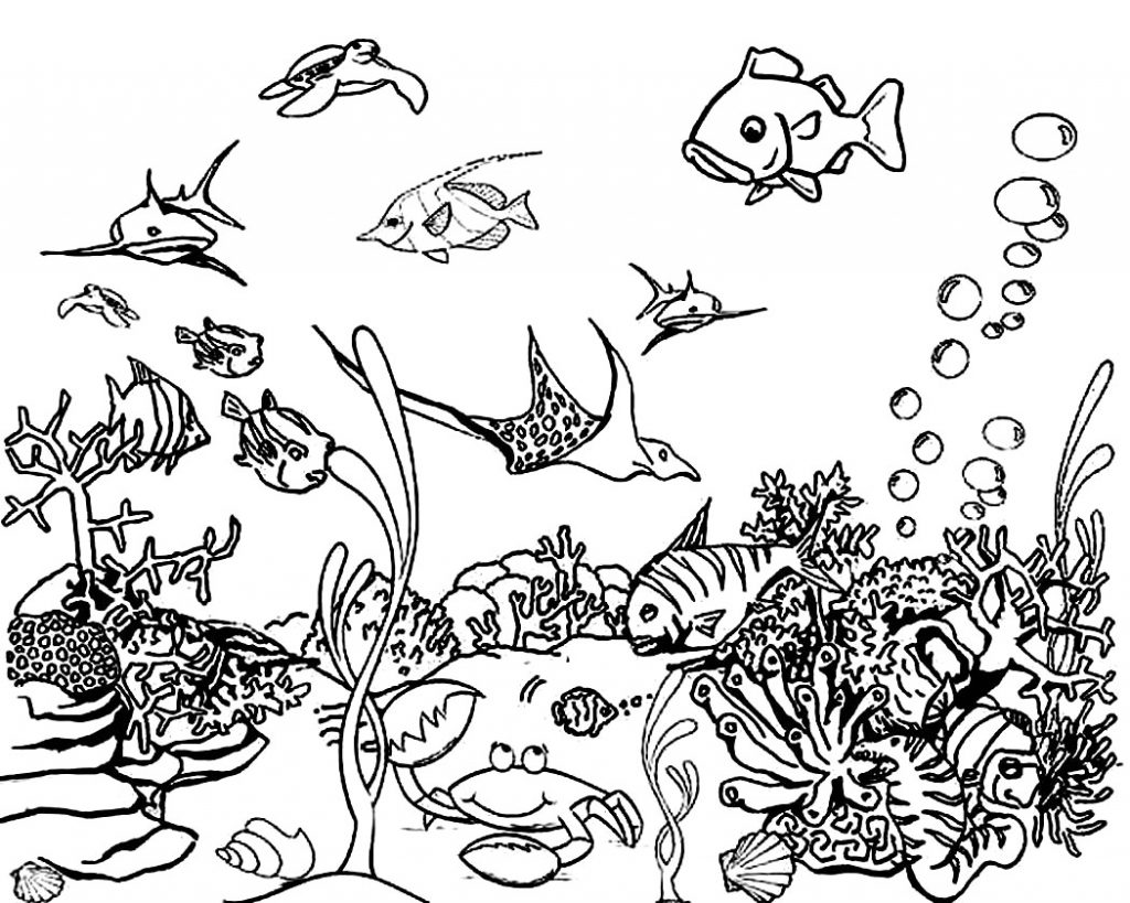 Free Printable Ocean Coloring Pages For Kids