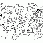 Free Pokemon Coloring Page