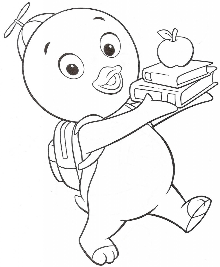 Free Printable Backyardigans Coloring Pages