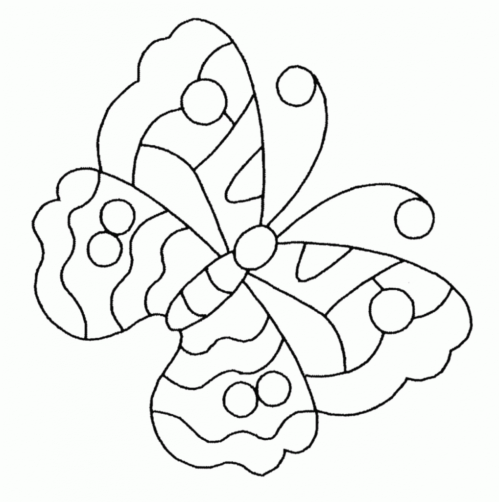 Free Printable Butterfly Coloring Pages