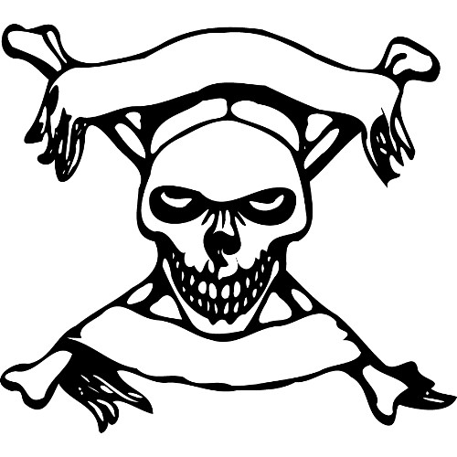 Free Skull Coloring Pages
