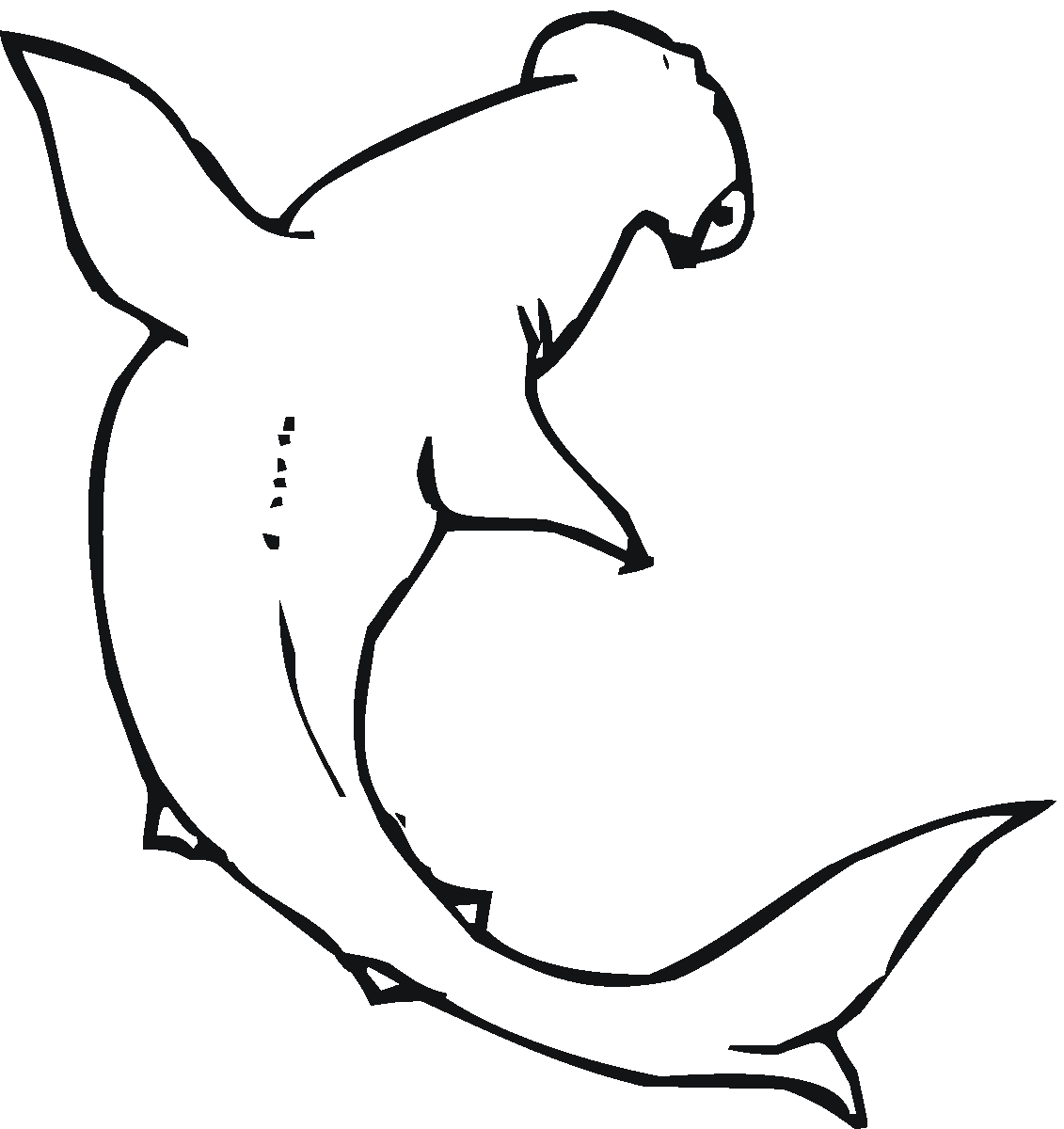 Free Printable Shark Coloring Pages For Kids