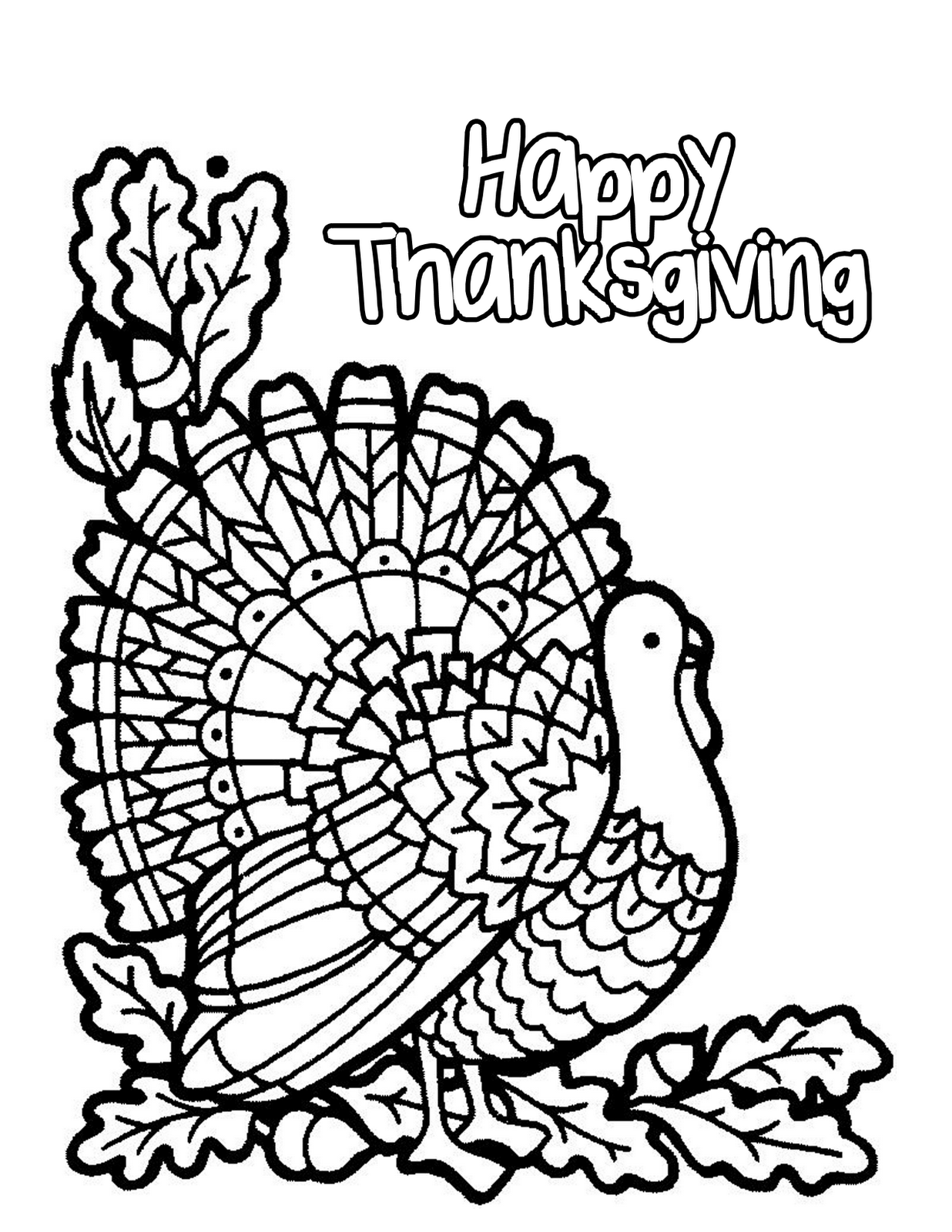 thanksgiving abstract coloring pages