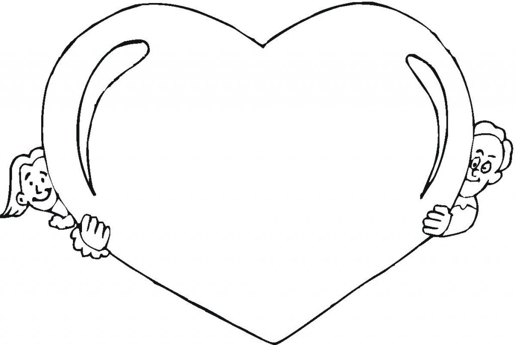 Heart Coloring Pages Online